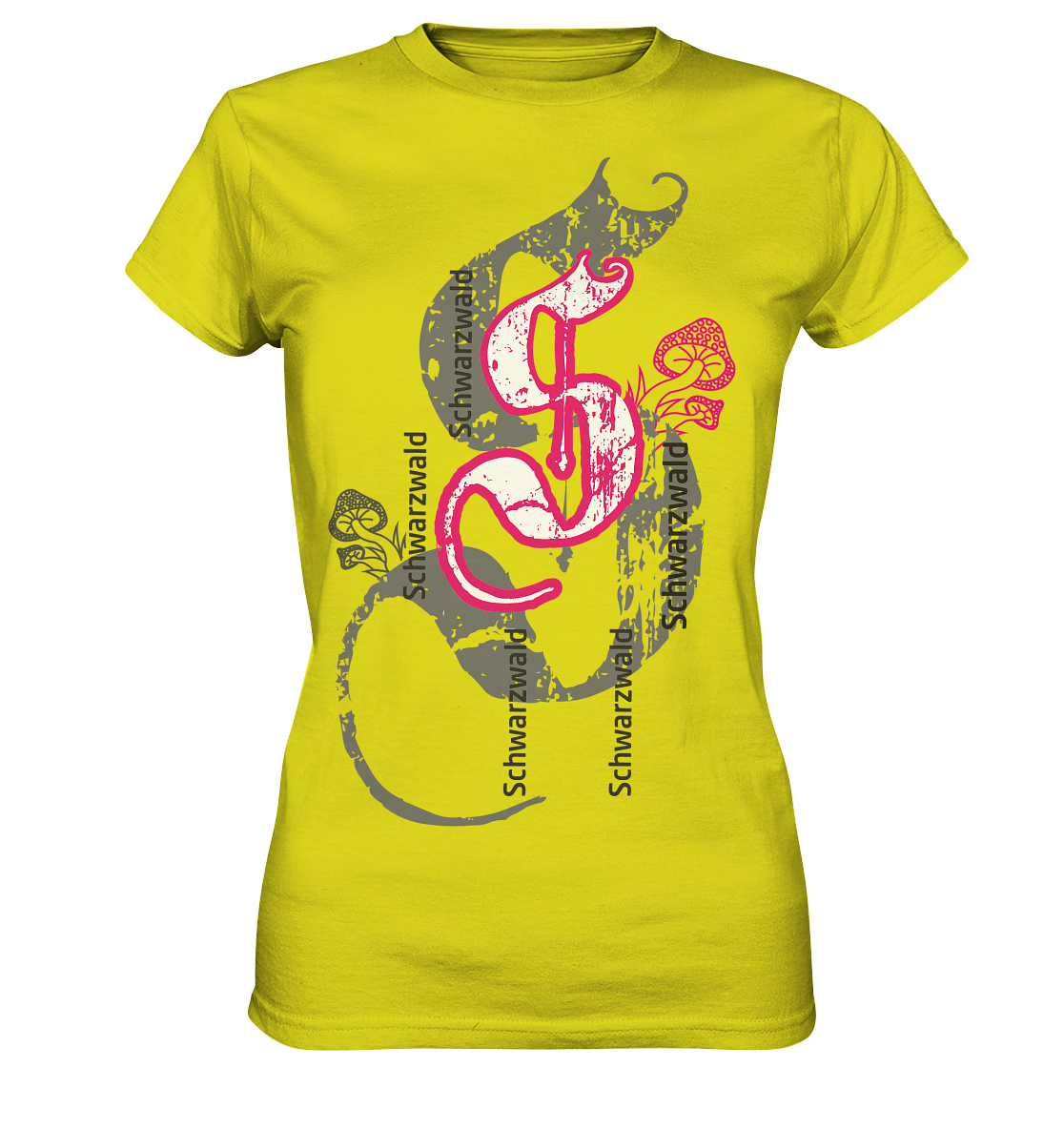 Schwarzwald Stempel | Damen Premium T-Shirt