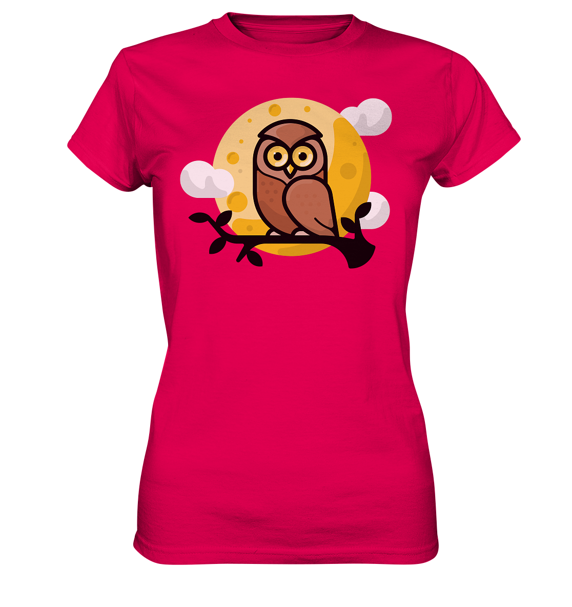 Eule der Nacht | Damen Premium T-Shirt
