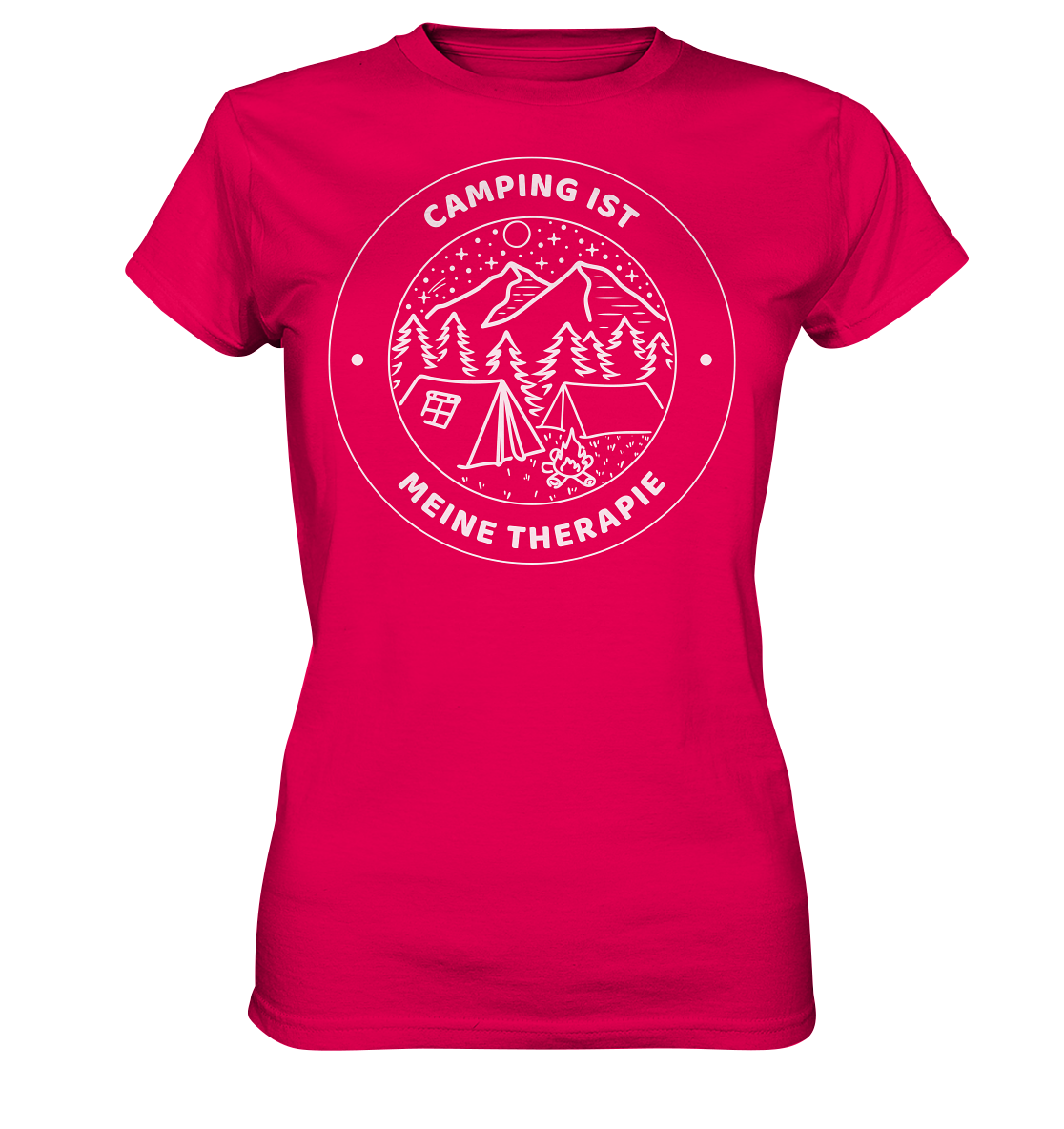 Camping ist meine Therapie | Damen Premium T-Shirt