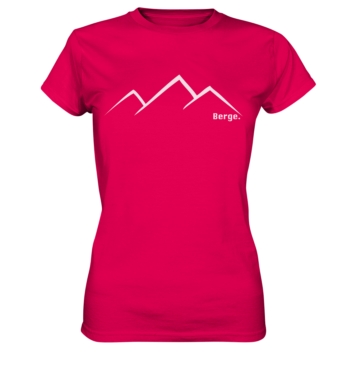 Berge. | Organic Damenshirt