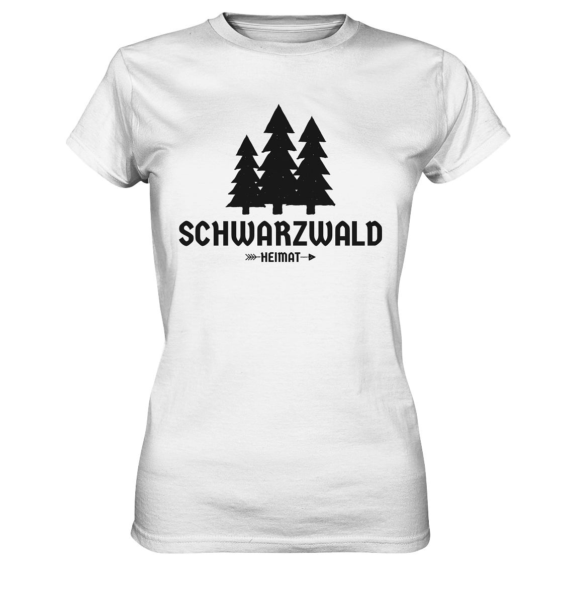 Schwarzwald Heimat | Organic Damen T-Shirt