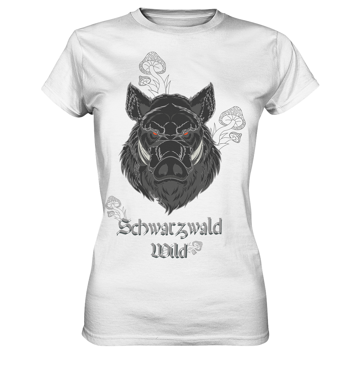 Schwarzwald Wild | Organic Damen T-Shirt