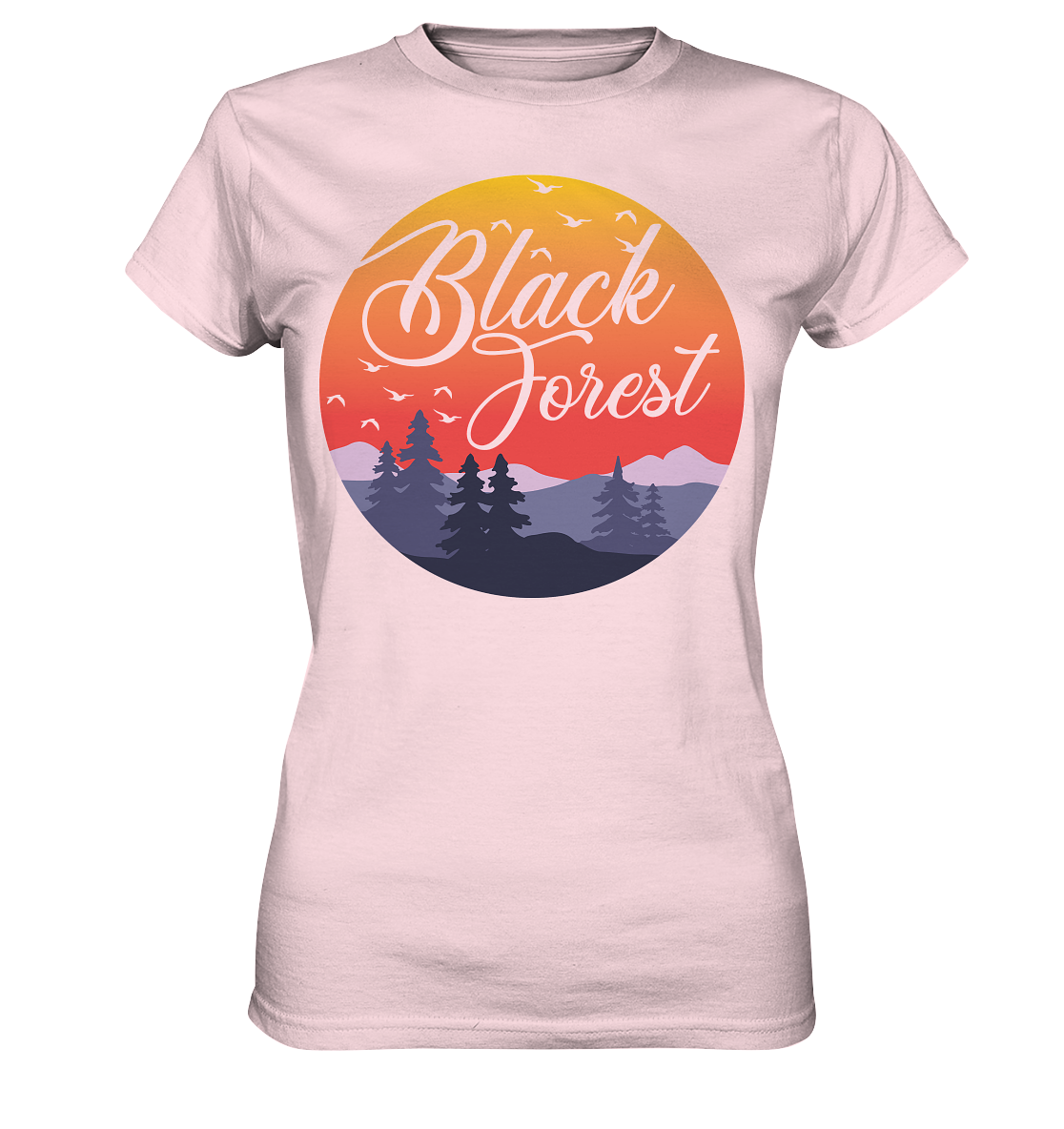 Black Forest Sunset | Damen Premium T-Shirt
