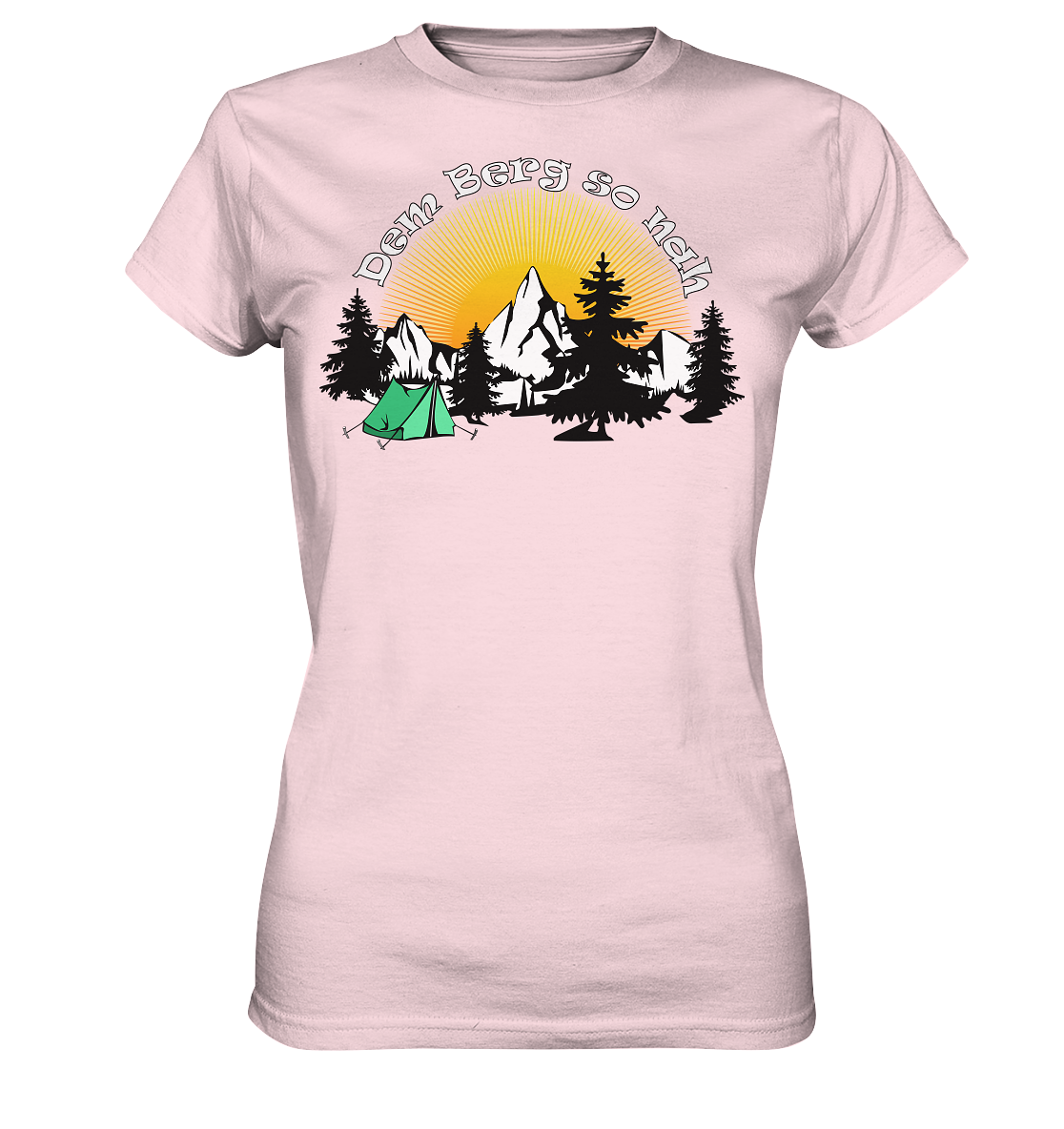 Dem Berg so nah | Damen Premium T-Shirt