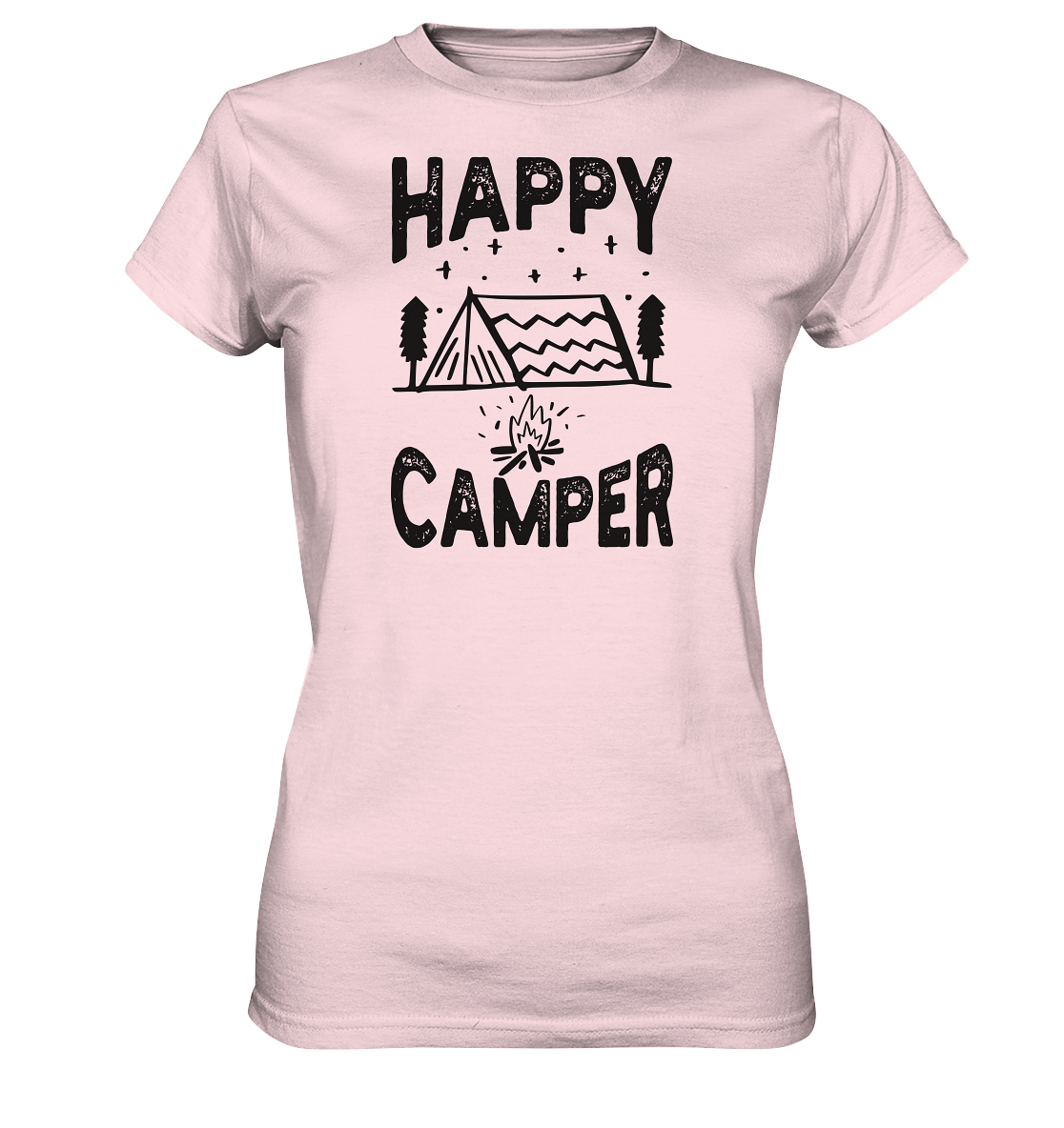 Happy Camper | Damen Premium T-Shirt