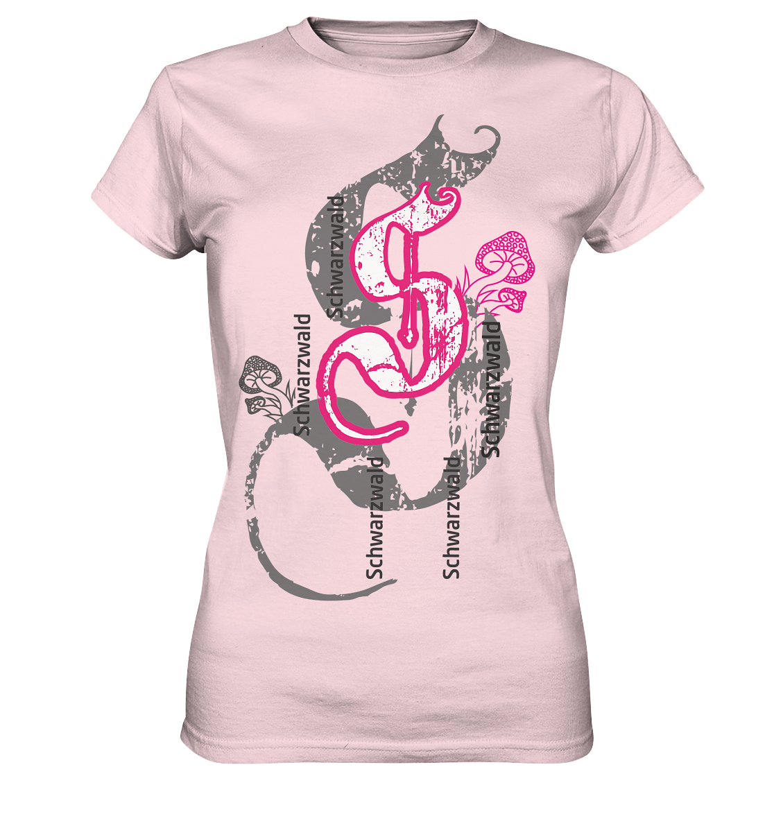 Schwarzwald Stempel | Damen Premium T-Shirt