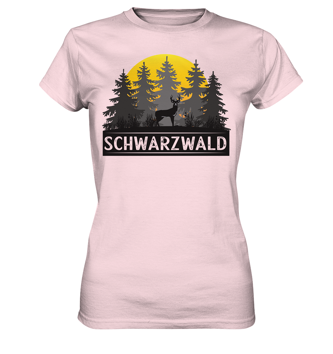Schwarzwald Sonnenuntergang | Damen Premium T-Shirt