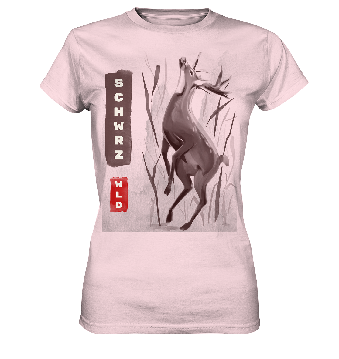 SCHWRZ WLD | Damen Premium T-Shirt