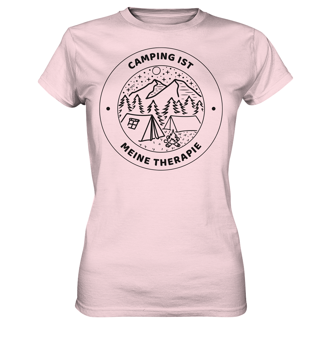Camping ist meine Therapie | Damen Premium T-Shirt
