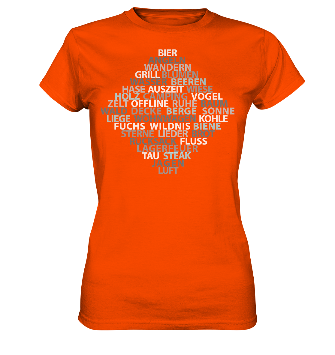 Wortsalat der Natur | Damen Premium T-Shirt
