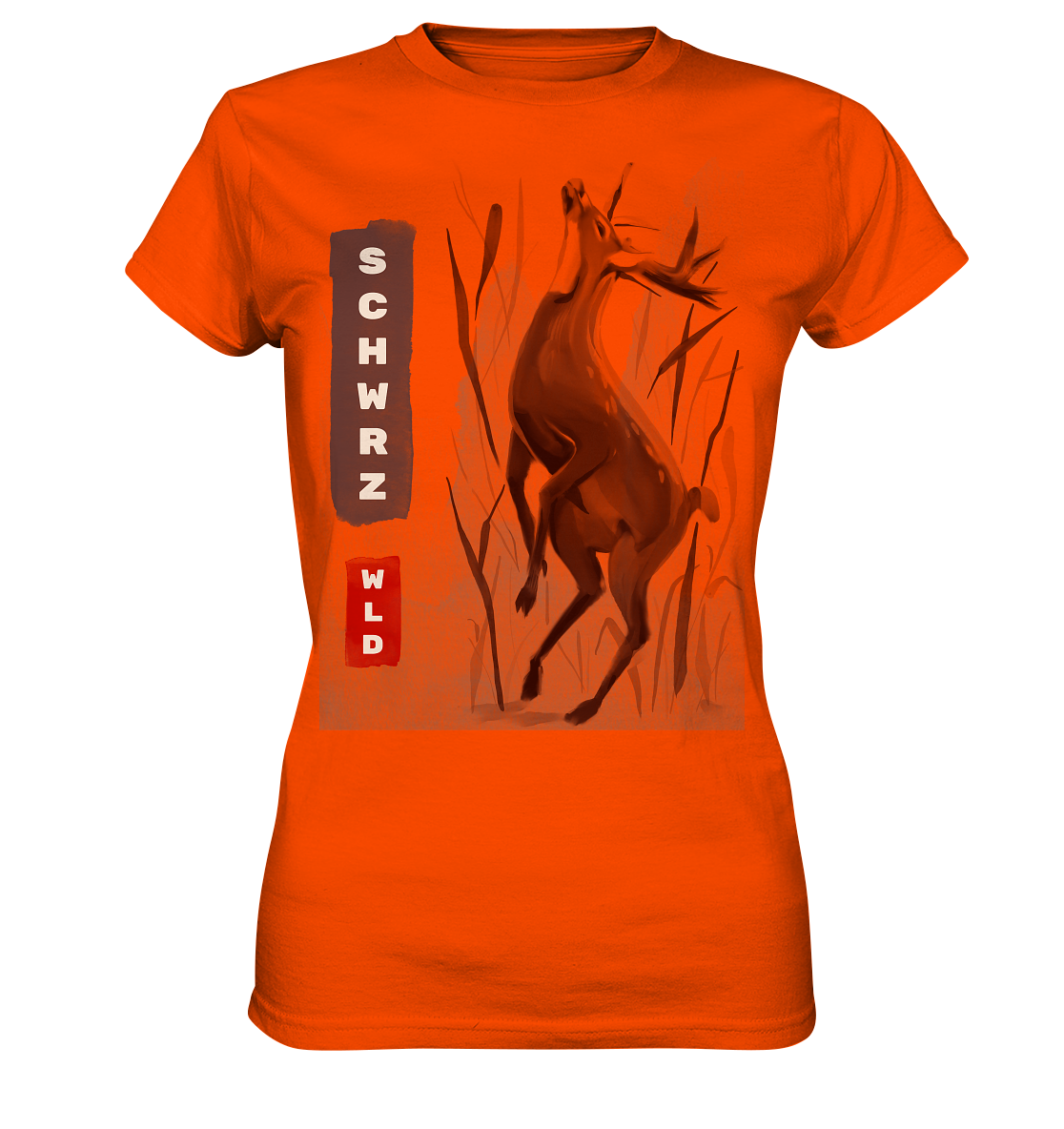 SCHWRZ WLD | Damen Premium T-Shirt