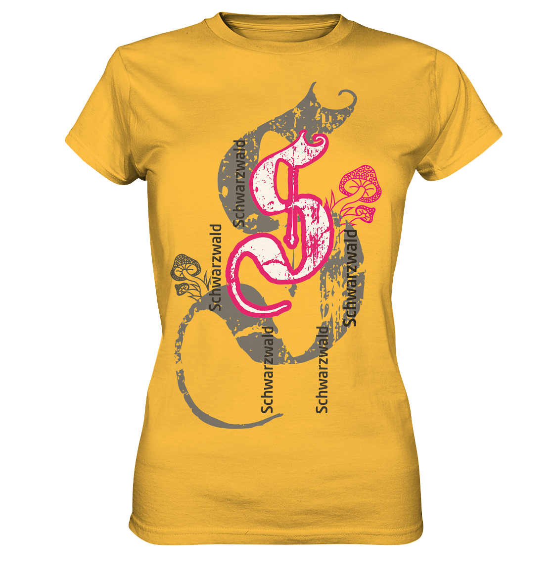 Schwarzwald Stempel | Damen Premium T-Shirt