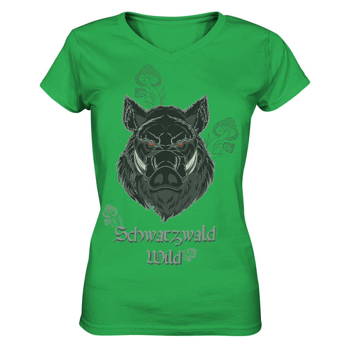 Schwarzwald Wild | Damen V-Neck Shirt