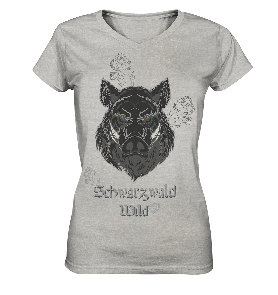 Schwarzwald Wild | Damen V-Neck Shirt