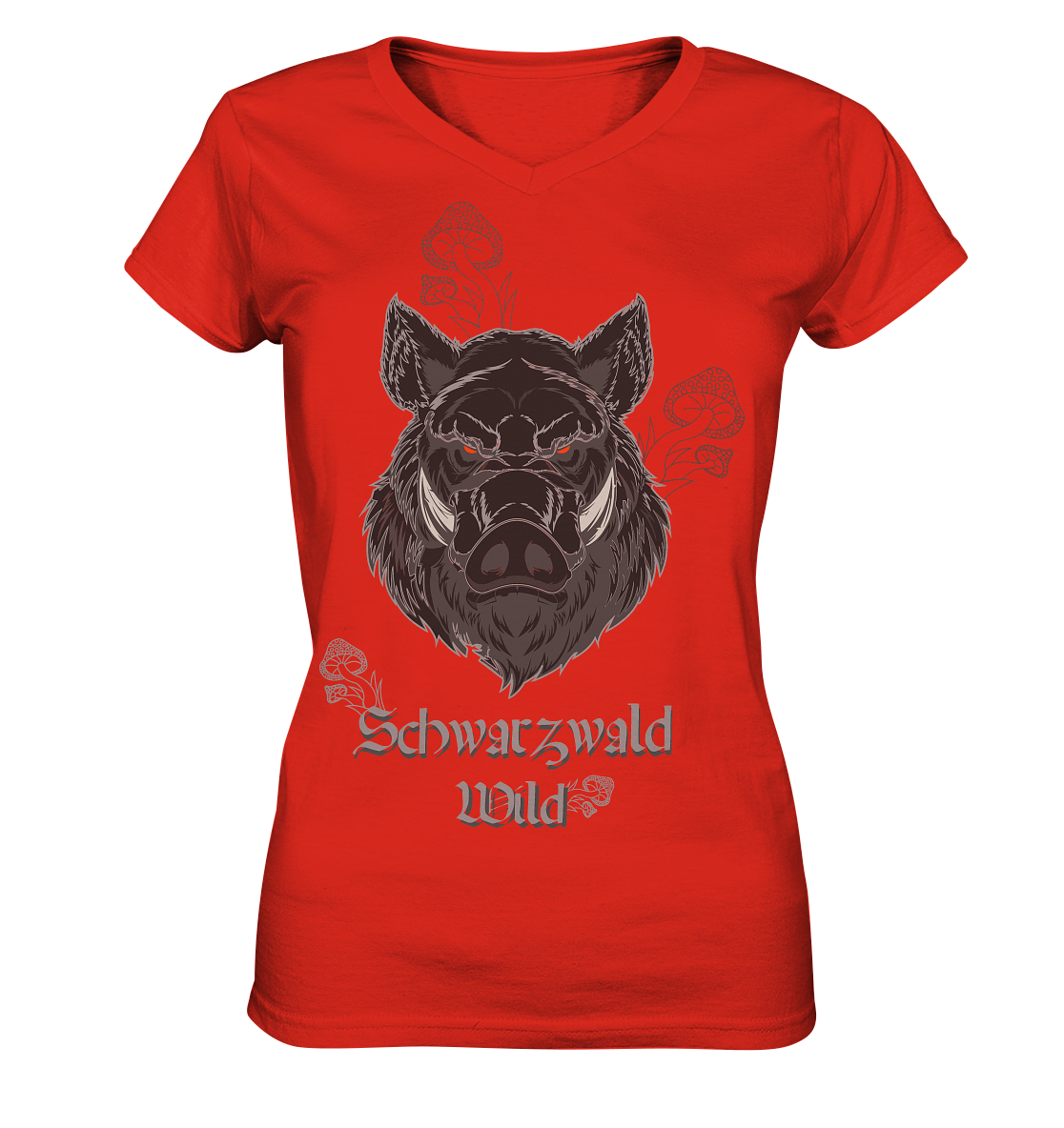 Schwarzwald Wild | Damen V-Neck Shirt