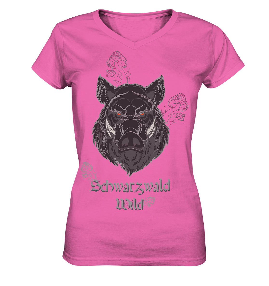 Schwarzwald Wild | Damen V-Neck Shirt