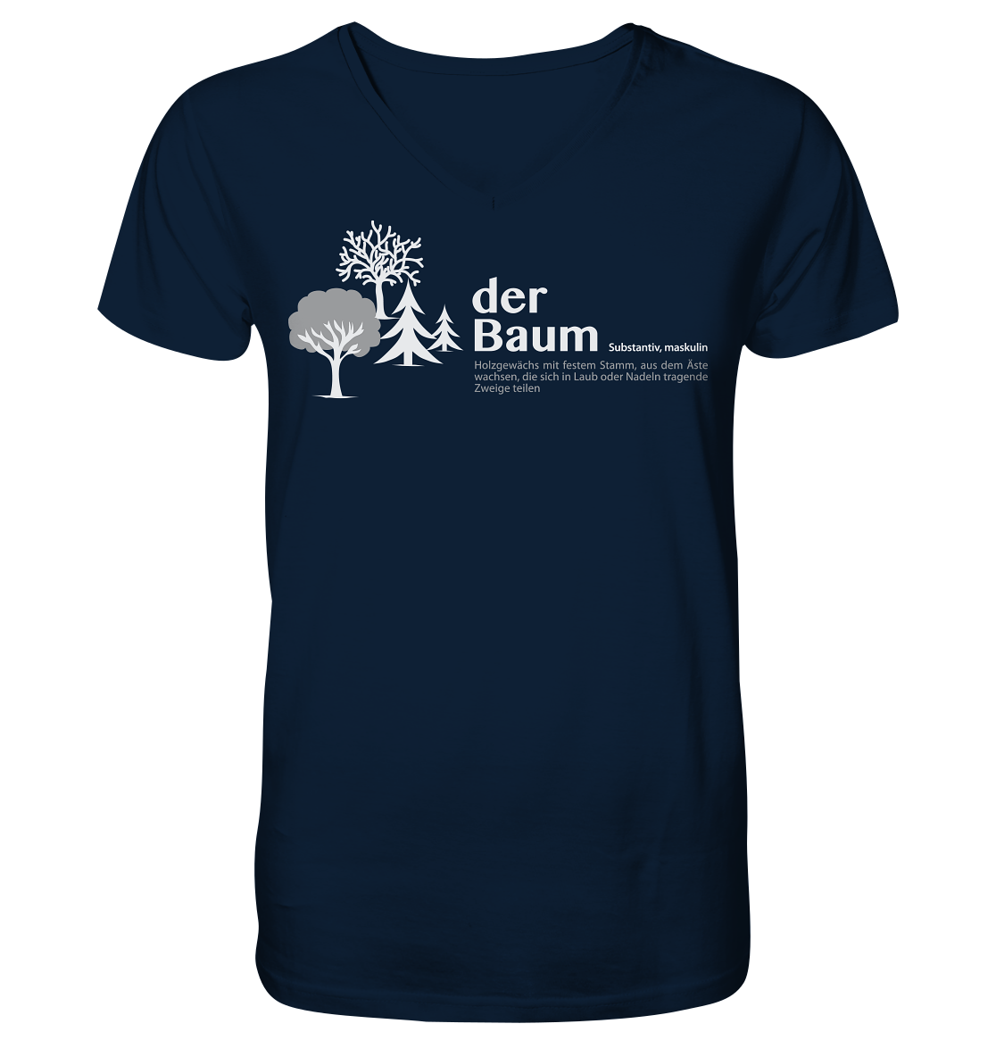 der Baum | Organic V-Neck T-Shirt