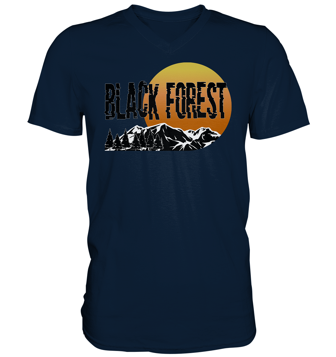 Black Forest | Herren V-Neck T-Shirt