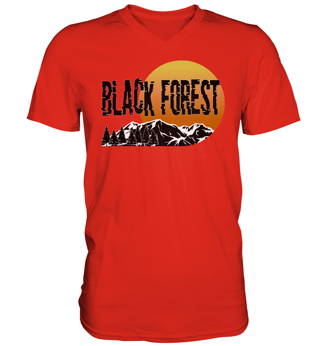 Black Forest | Herren V-Neck T-Shirt