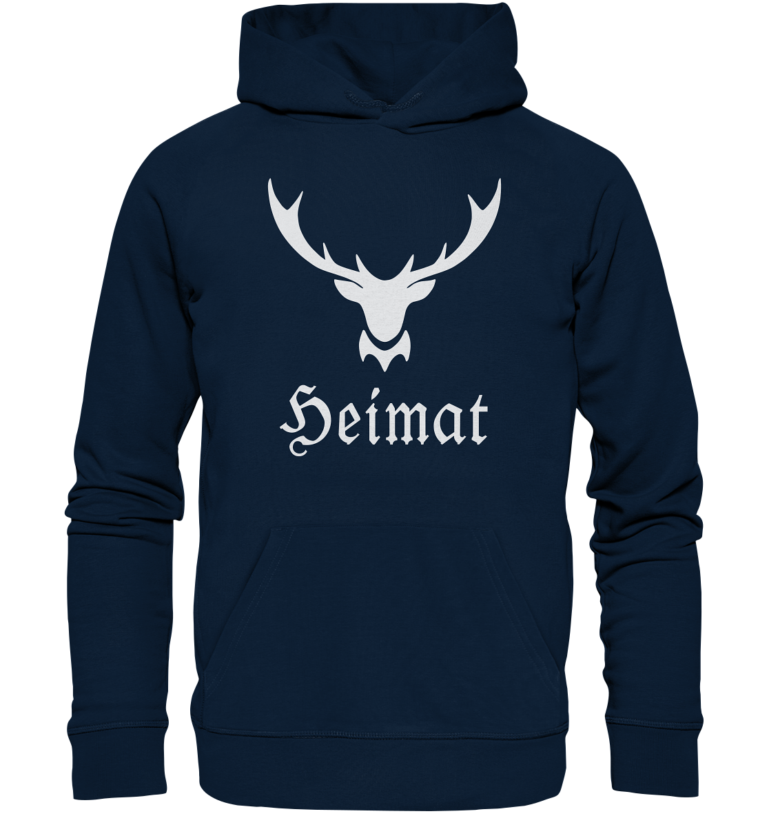 Heimat Hirschgeweih | Organic Hoodie