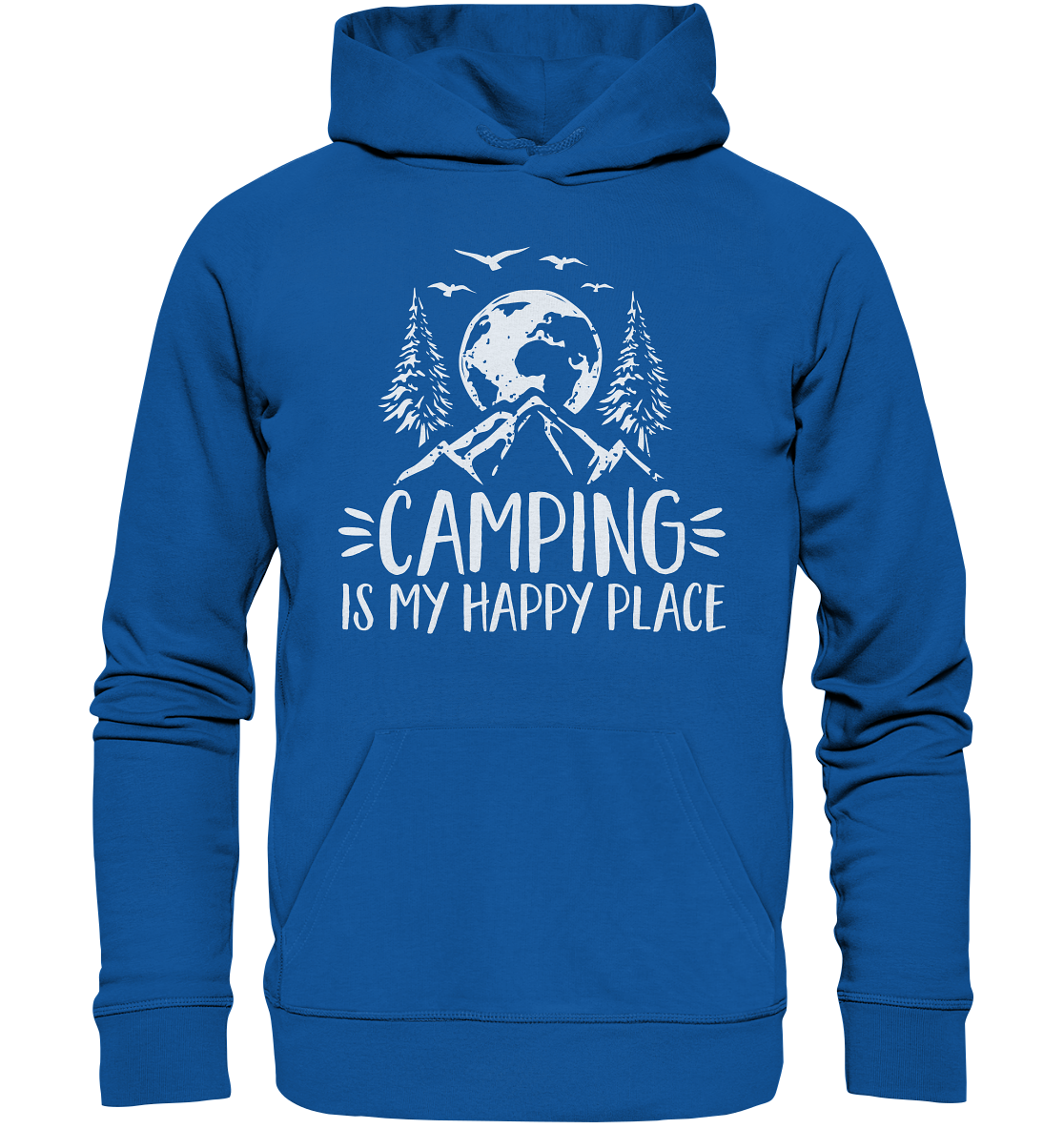 Camping Is My Happy Place | Organic Hoodie