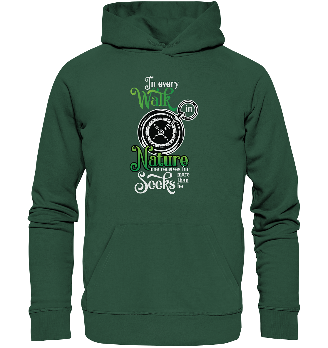 Every Walk In Nature | - Organic Basic Hoodie
