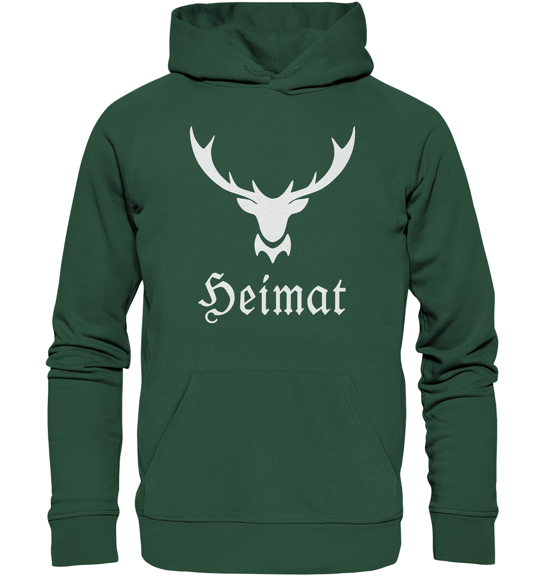 Heimat Hirschgeweih | Organic Hoodie