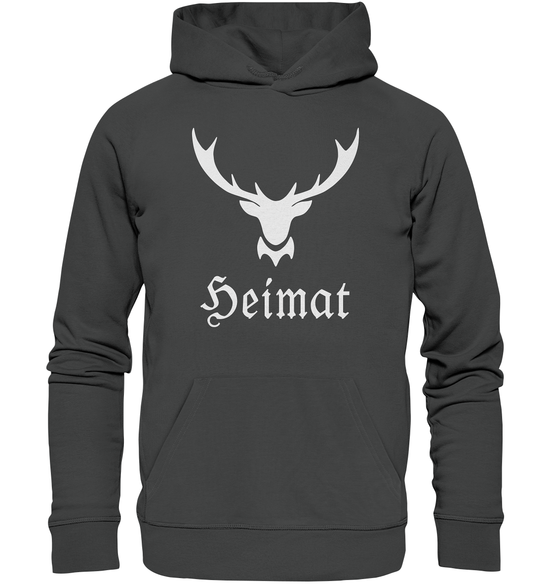 Heimat Hirschgeweih | Organic Hoodie