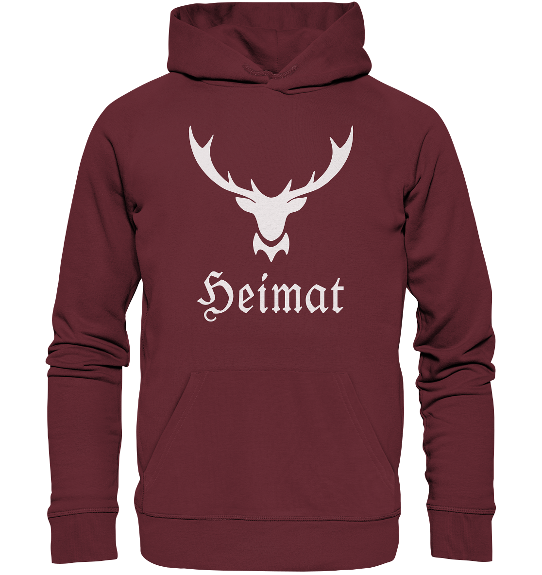 Heimat Hirschgeweih | Organic Hoodie