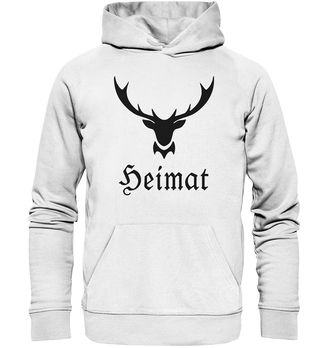 Heimat Hirschgeweih | Organic Hoodie