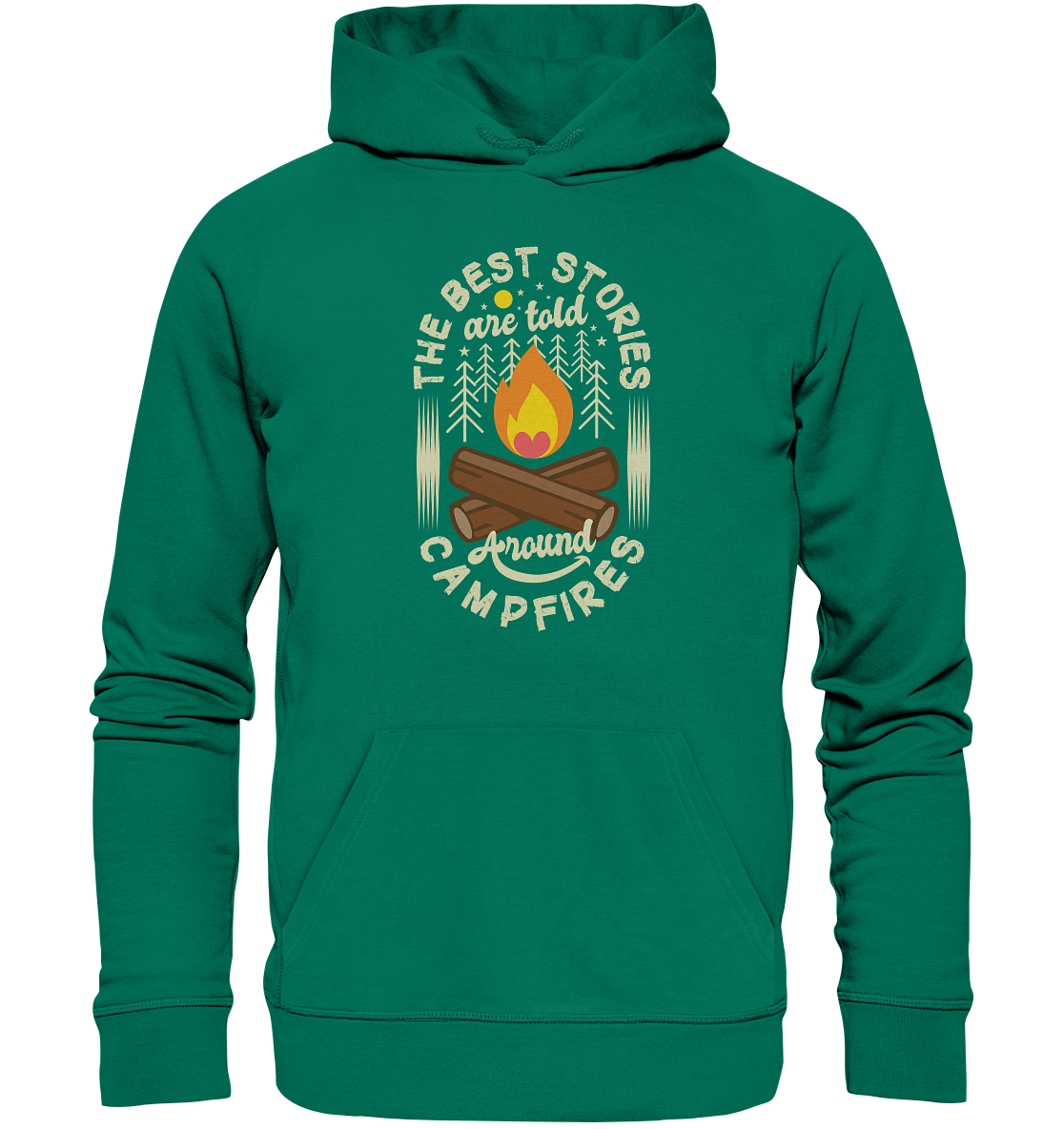 Campfire Stories | Premium Organic Hoodie