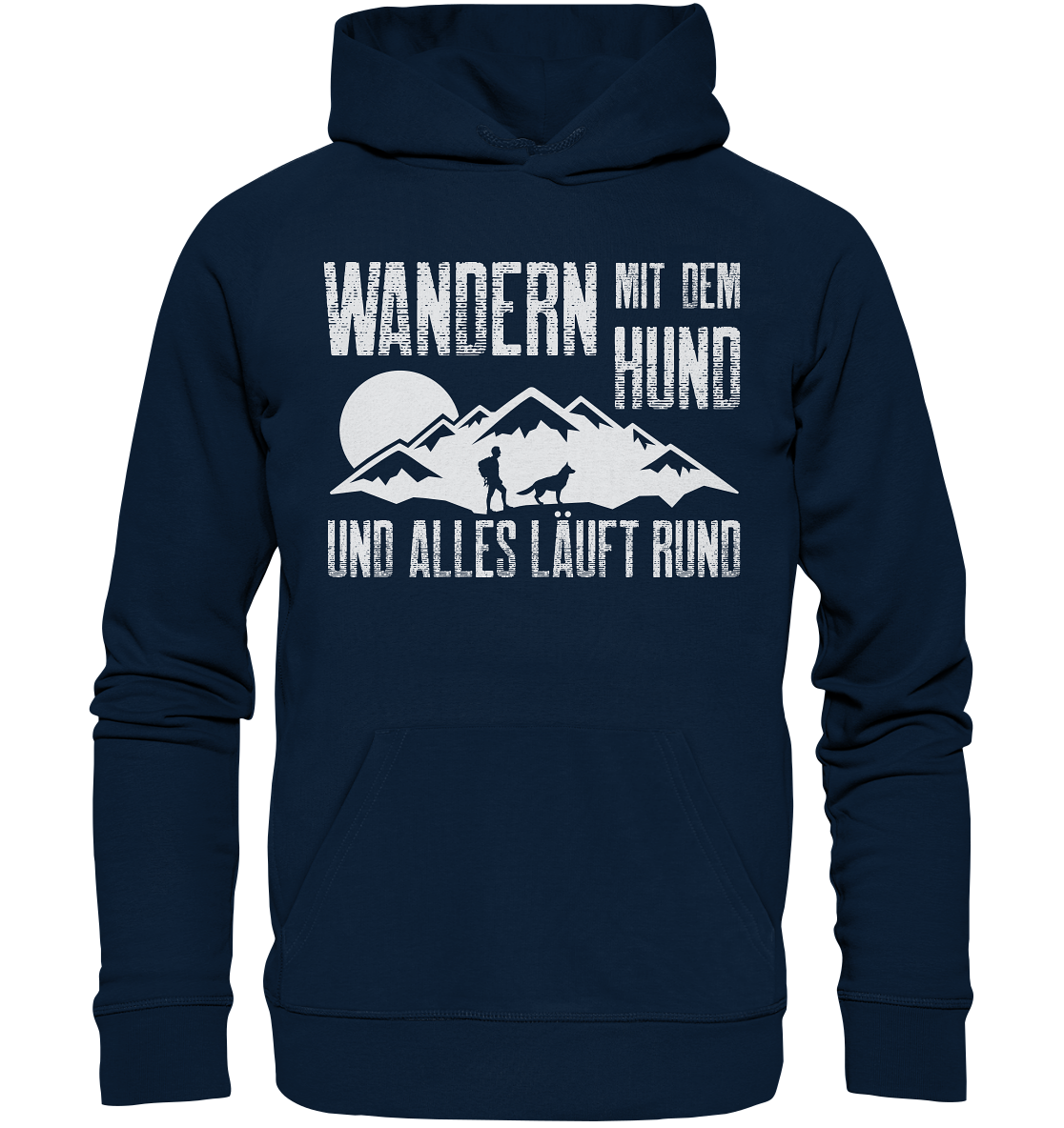 Wandern & Hund | Organic Hoodie
