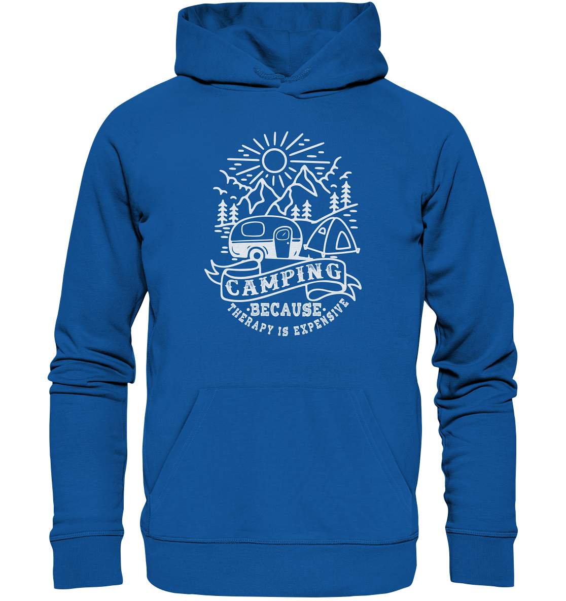 Camping Therapy | Premium Organic Hoodie