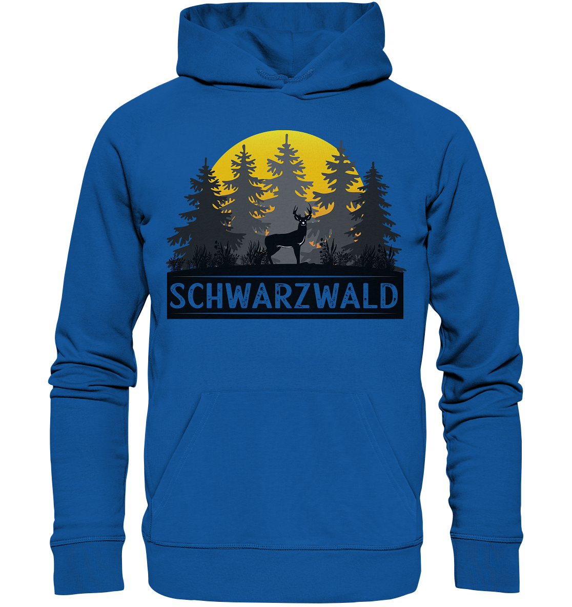 Schwarzwald Sonnenuntergang | Bio Hoodie Organic