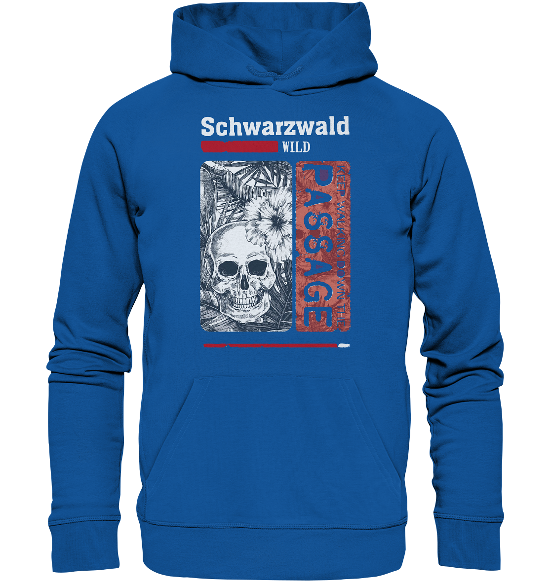 Schwarzwald Wild Passage Skull | Premium Organic Hoodie