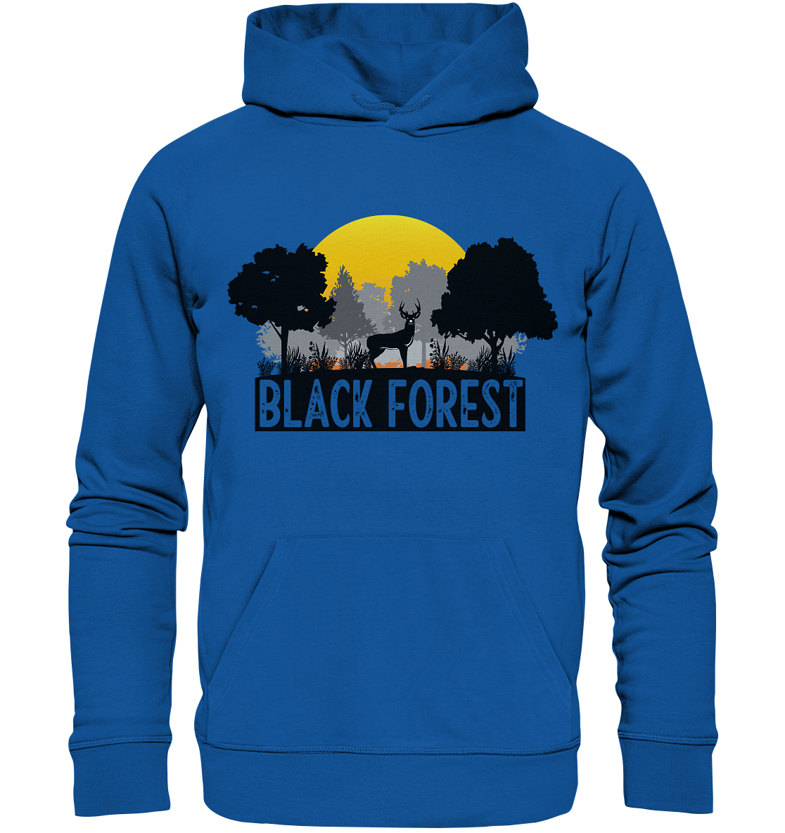 Black Forest Sonnenuntergang | Organic Hoodie