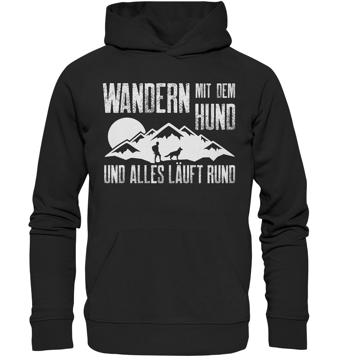 Wandern & Hund | Organic Hoodie