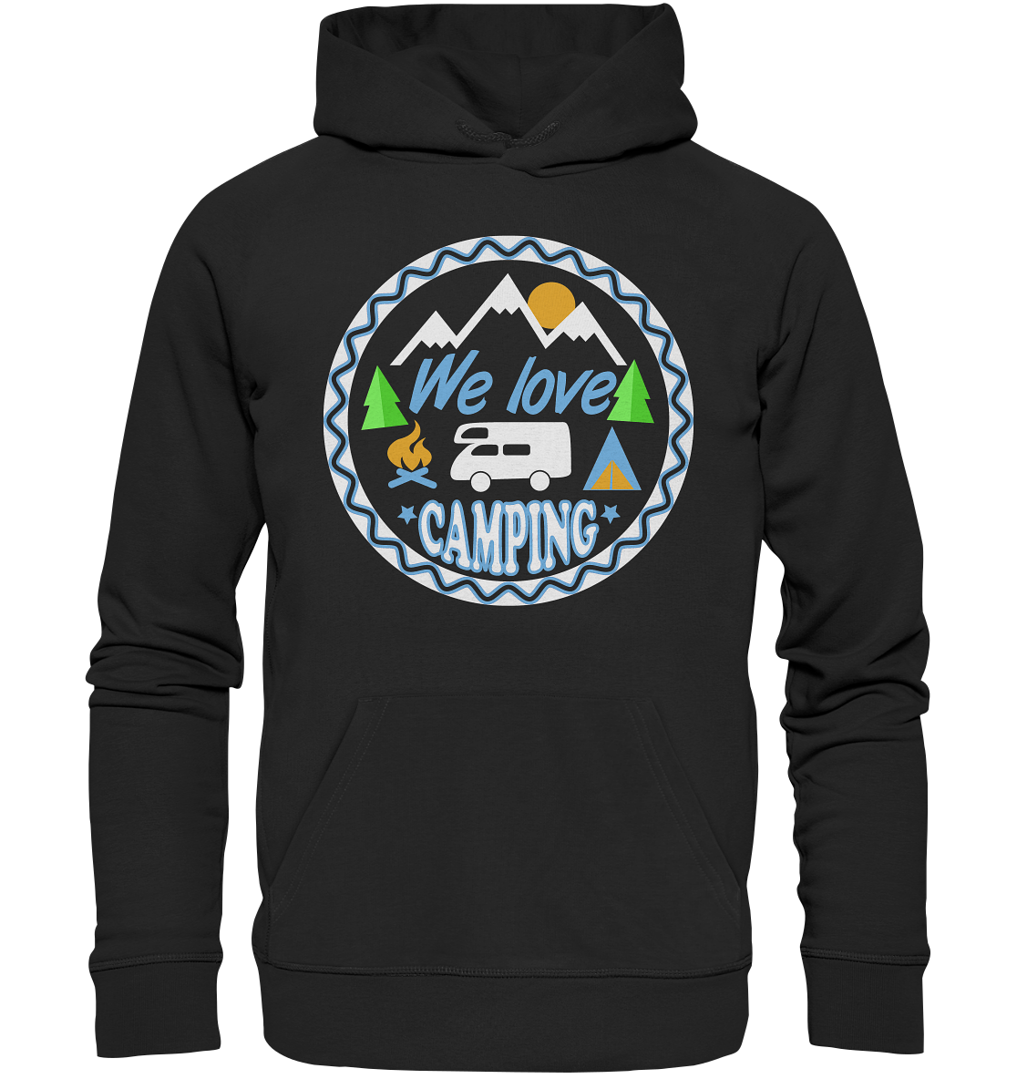 We Love Camping | Premium Organic Hoodie