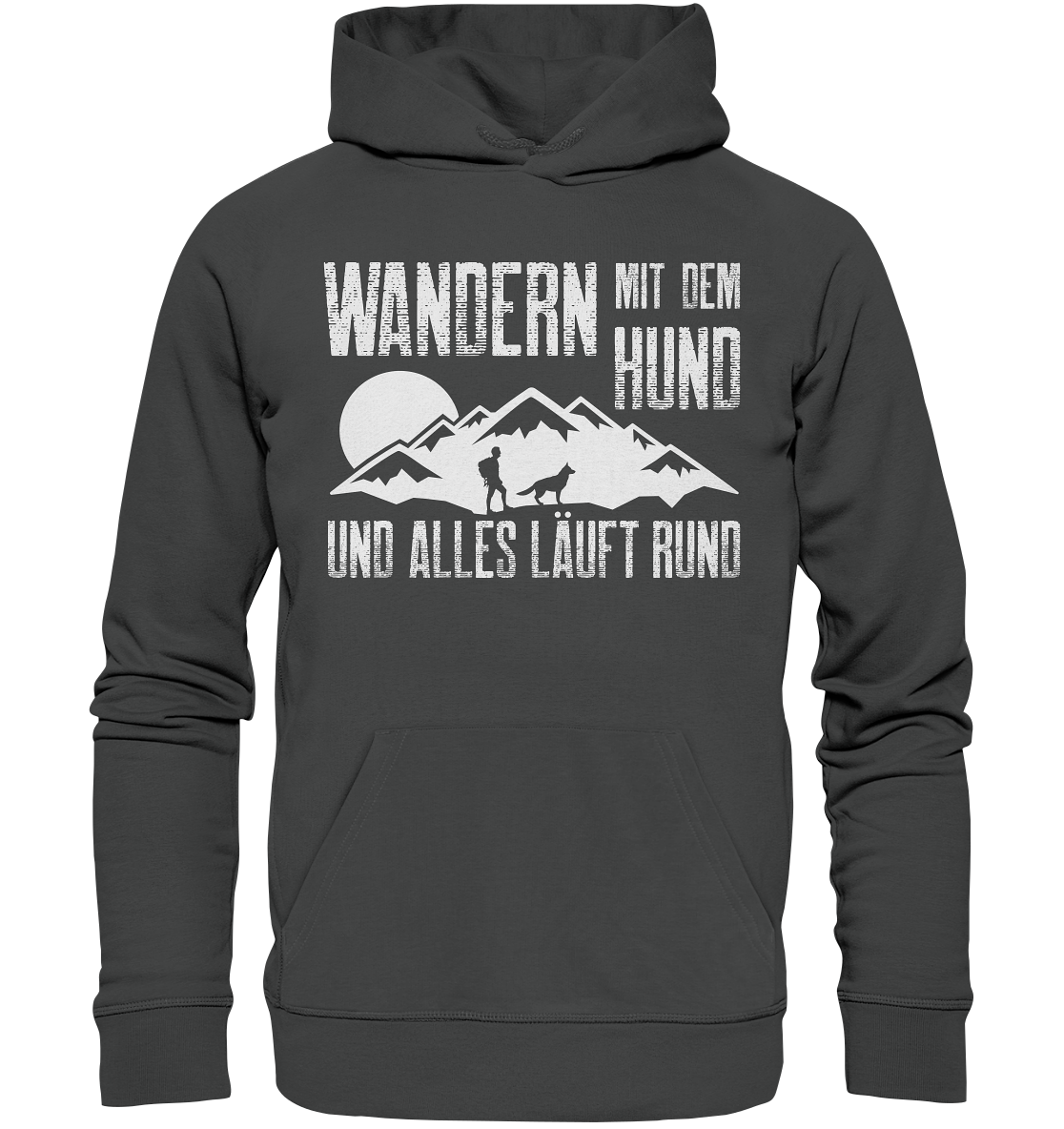 Wandern & Hund | Organic Hoodie
