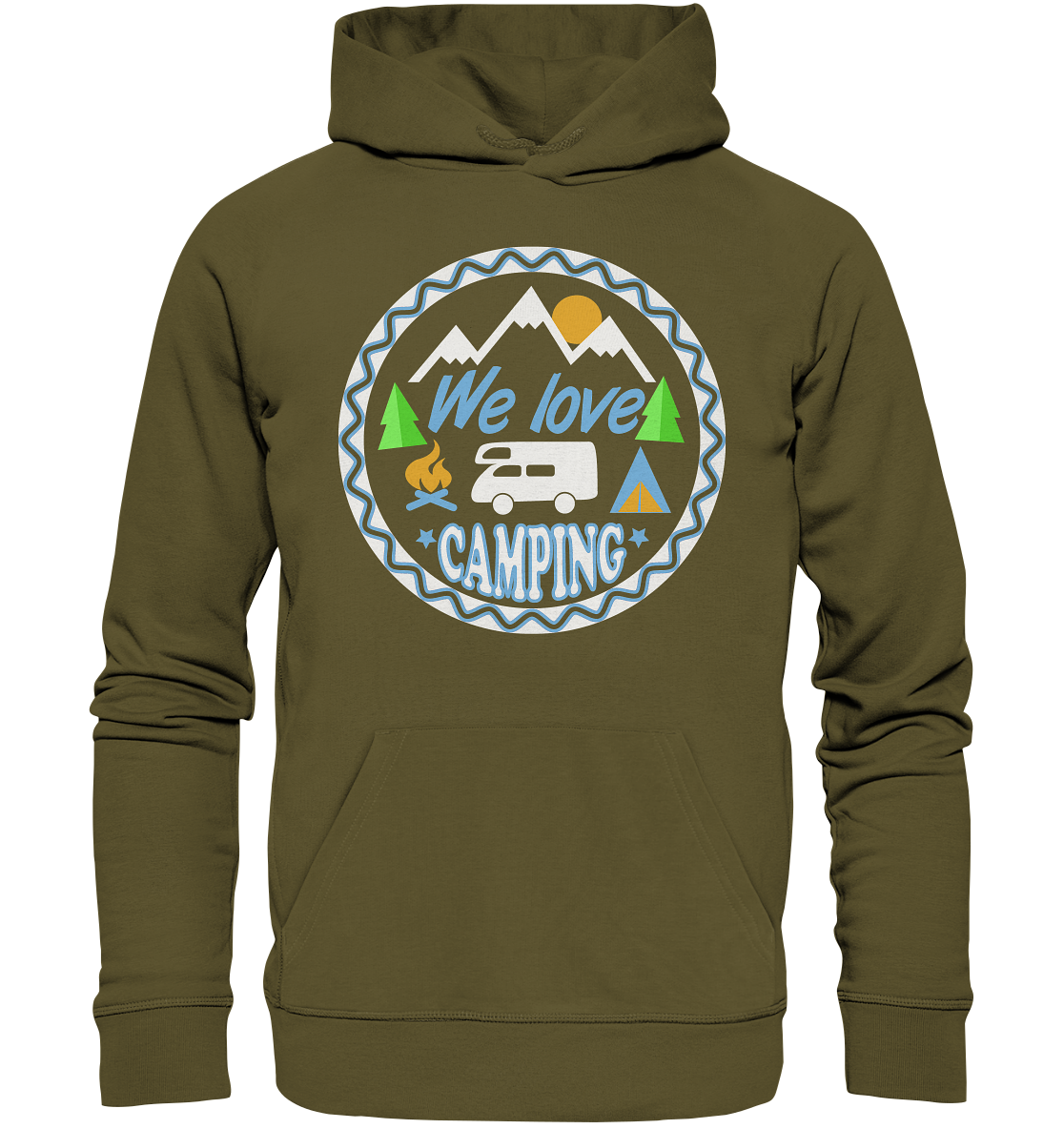 We Love Camping | Premium Organic Hoodie