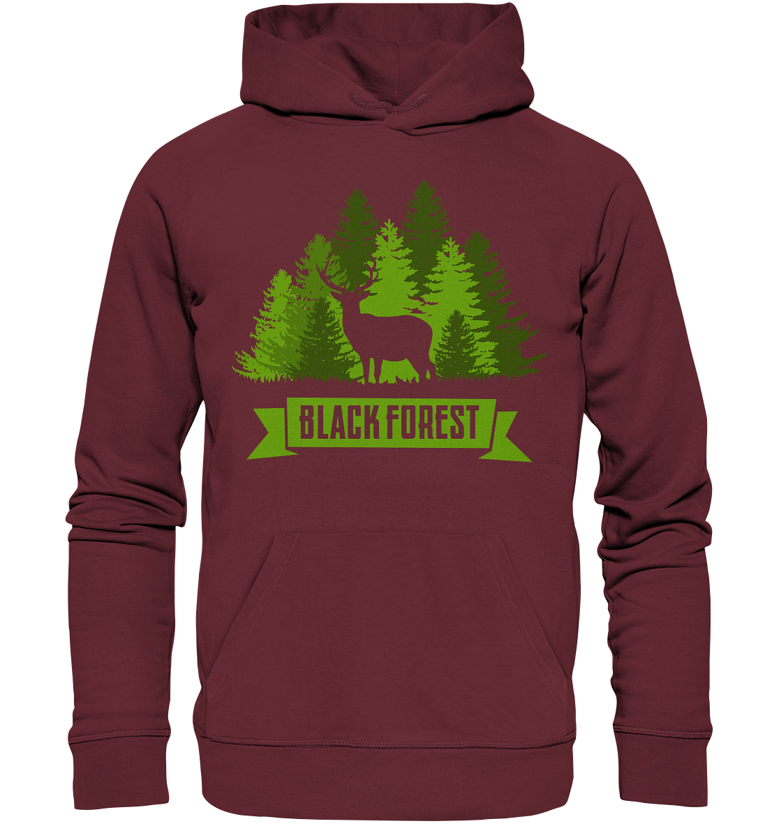 Black Forest Hirsch & Wald | Organic Hoodie