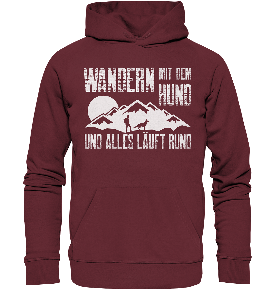 Wandern & Hund | Organic Hoodie