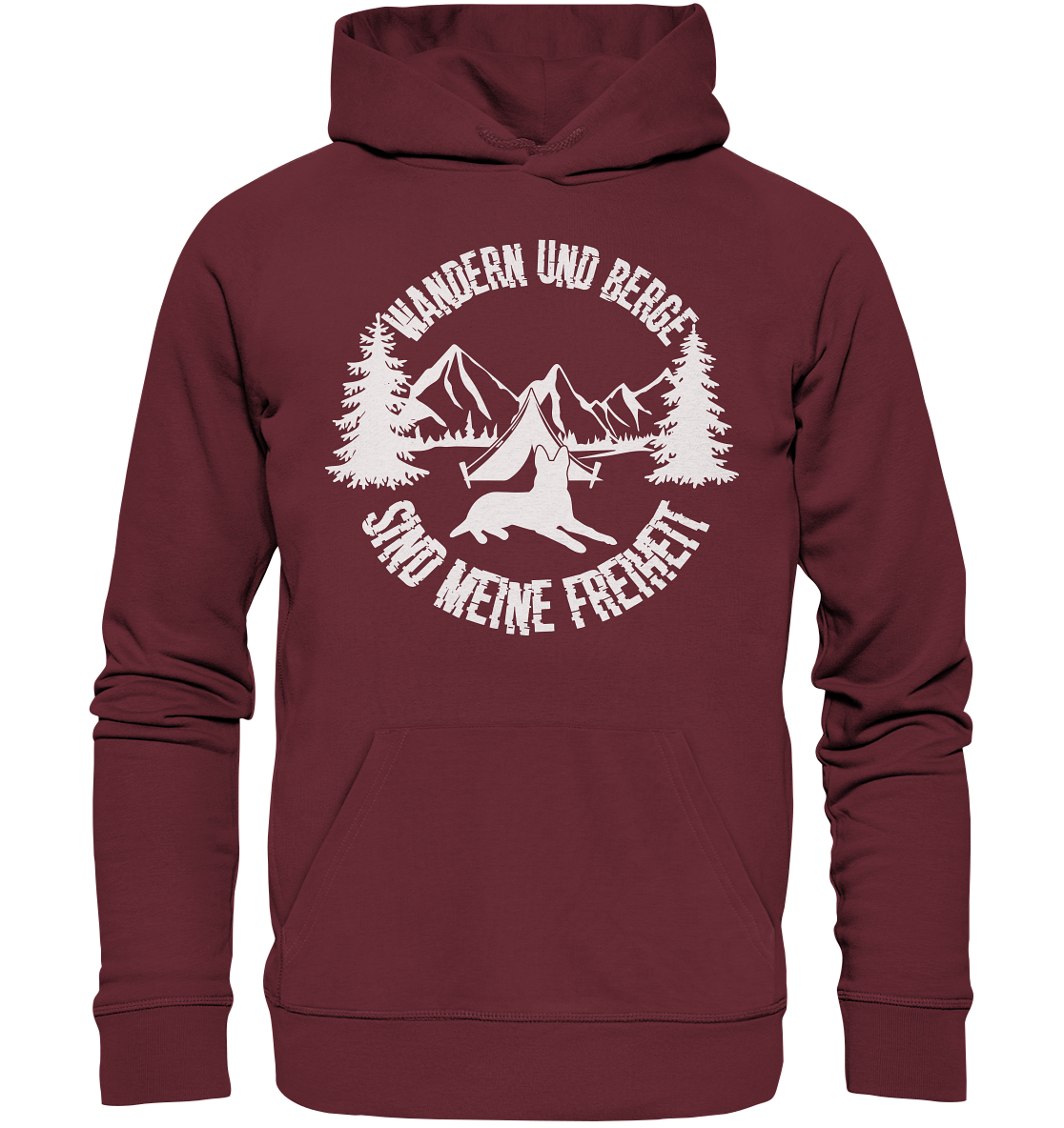 Wandern & Berge | Organic Hoodie
