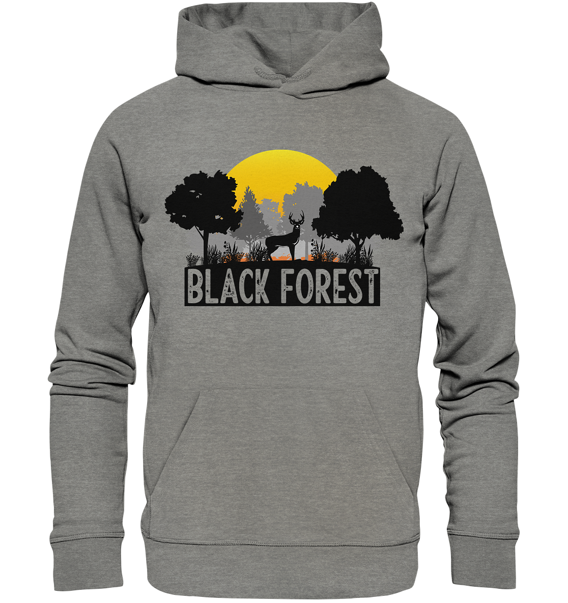 Black Forest Sunset - Organic Hoodie
