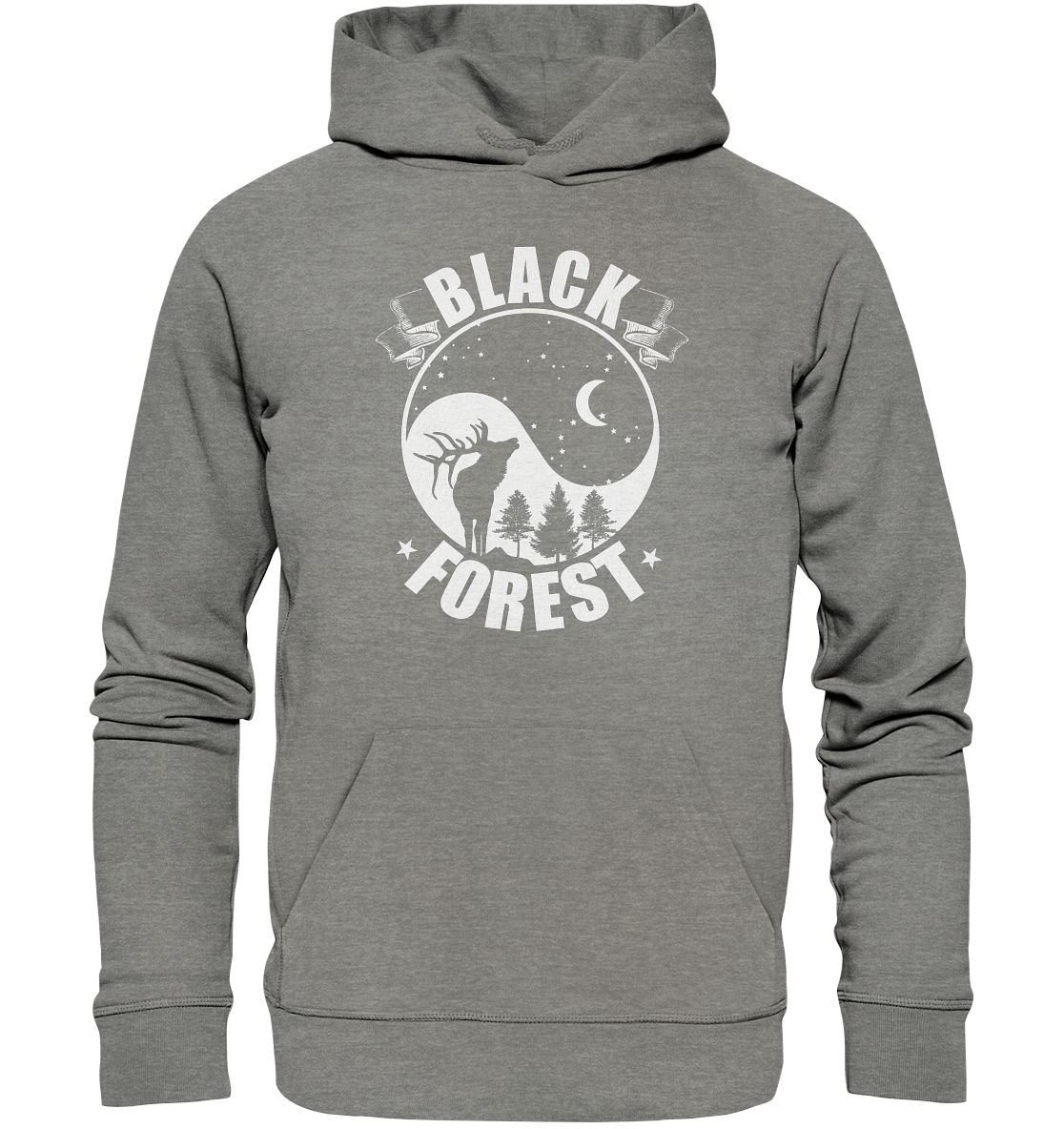 Black Forest Night | Premium Organic Hoodie