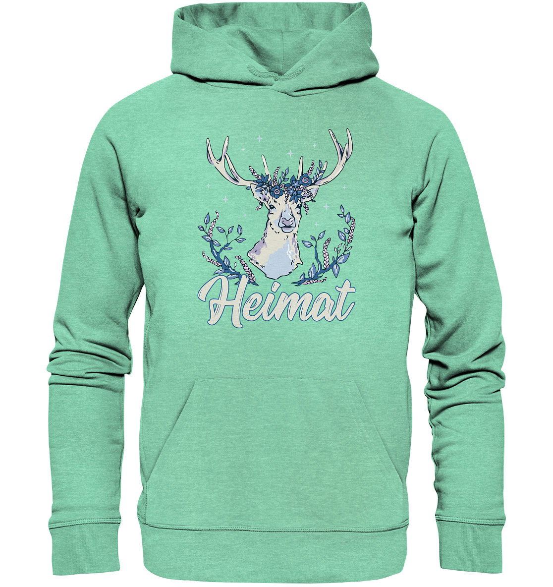 Heimat Hirsch | Premium Organic Hoodie