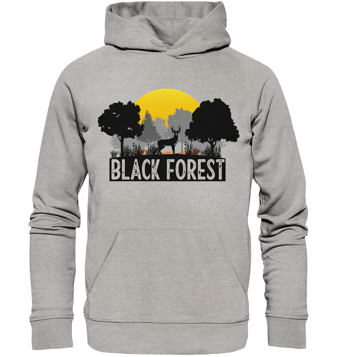Black Forest Sunset - Organic Hoodie