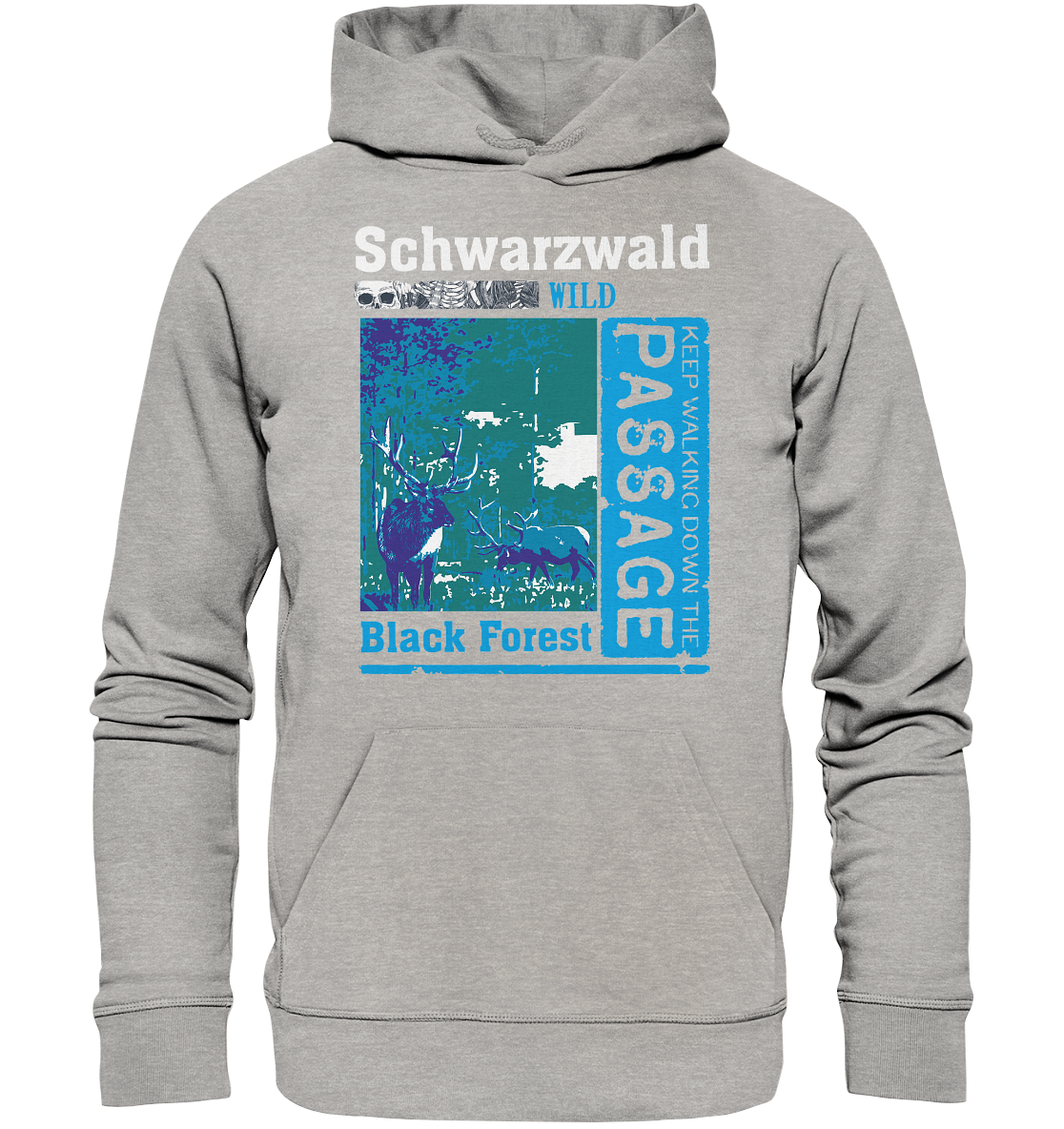 Schwarzwald Wild Passage | Bio Hoodie Organic