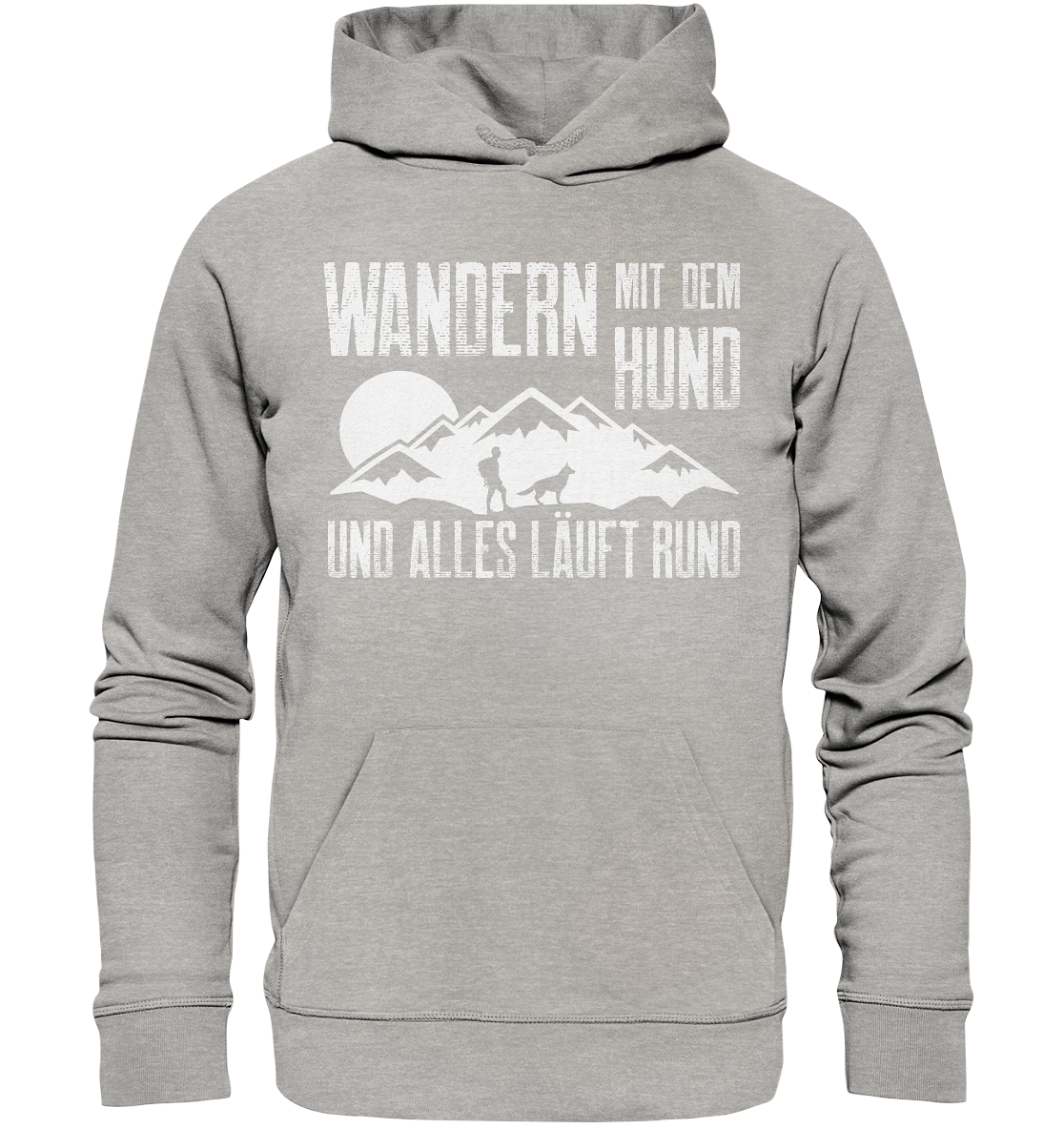 Wandern & Hund | Organic Hoodie