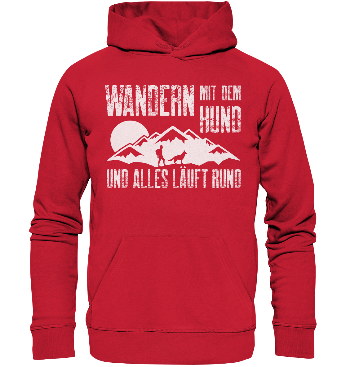 Wandern & Hund | Organic Hoodie